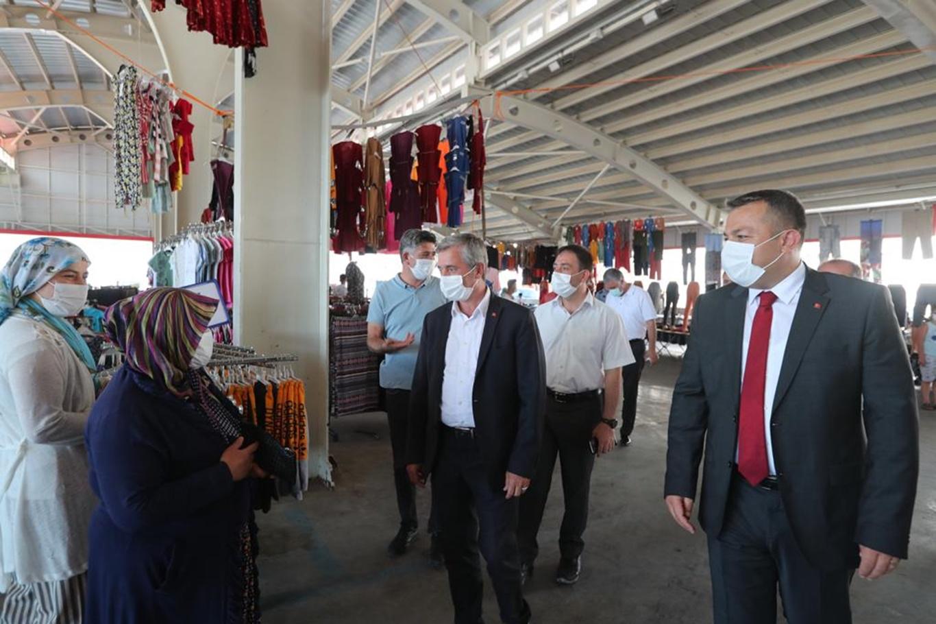 Vaka sayısının fazla olduğu illerden biri olan Gaziantep’te Covid-19 denetimi yapıldı